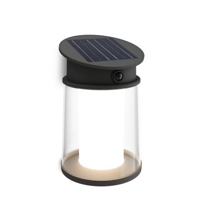 Philips - LED Solárne nástenné svietidlo so senzorom pohybu a súmraku JUDA LED/3,2W/3,7V 2600 mAh 4000K IP44