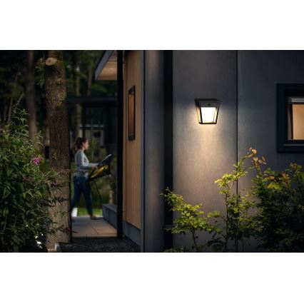 Philips - LED Solárne nástenné svietidlo so senzorom NISSA LED/1,8W/3,7V 3000K IP44