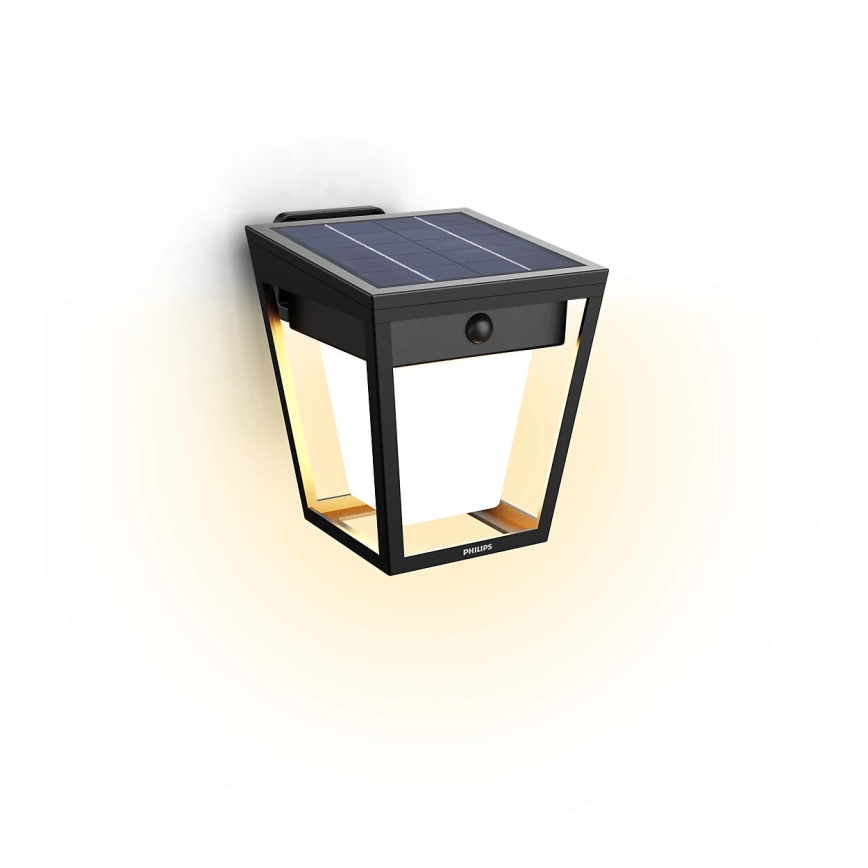 Philips - LED Solárne nástenné svietidlo so senzorom NISSA LED/1,8W/3,7V 3000K IP44