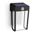 Philips - LED Solárne nástenné svietidlo so senzorom SHROUD LED/2,3W/3,7V 600 mAh IP44