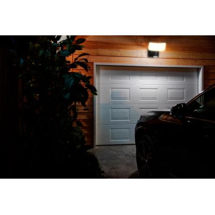 Philips - LED Solárne nástenné svietidlo so senzorom pohybu a súmraku TYLUS LED/6W/3,7V 2600 mAh 3000K IP44