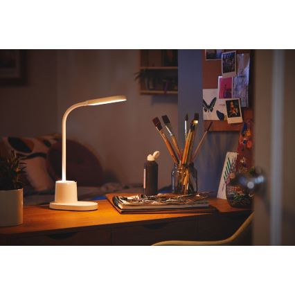 Philips - LED Stmievateľná dotyková stolná lampa BUCKET LED/7W/5V 3000/4000/5700K CRI 90