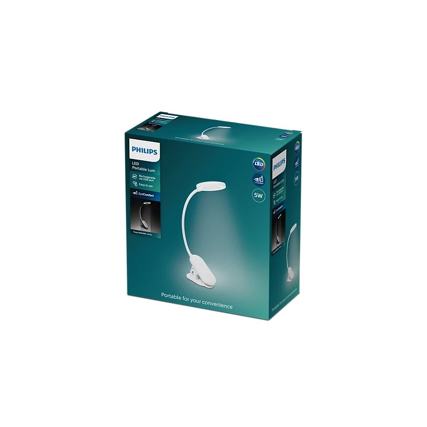 Philips - LED Stmievateľná lampa s klipom LED/5W/5V CRI 90
