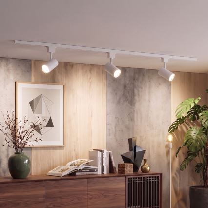 Philips - LED stmievateľné bodové svietidlo v lištovom systéme EASYLINK 3xGU10/7W/230V 1 m biele