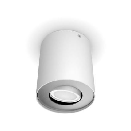 Philips - LED Stmievateľné bodové svietidlo Hue PILLAR 1xGU10/4,2W/230V 2200-6500K biela