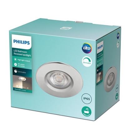 Philips - LED Stmievateľné kúpeľňové podhľadové svietidlo DIVE 1xLED/5W/230V IP65