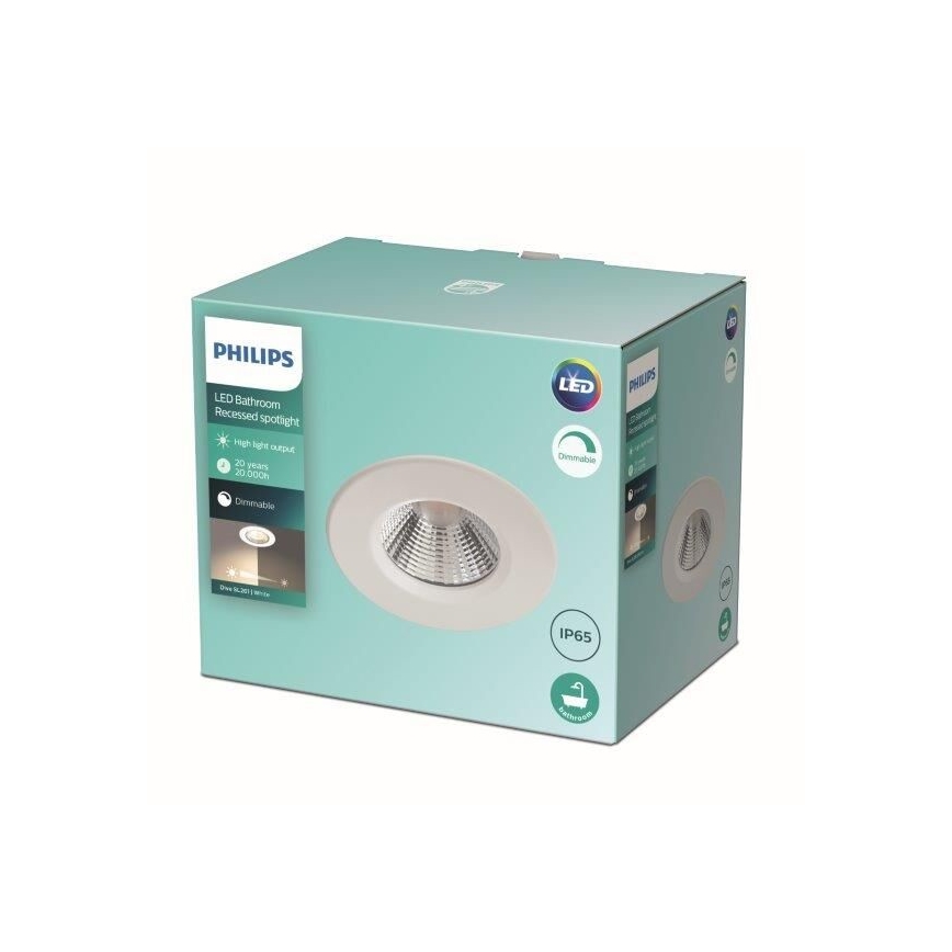 Philips - LED Stmievateľné kúpeľňové svietidlo LED/5,5W/230V 2700K IP65
