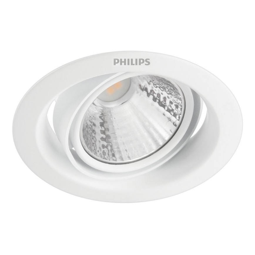 Philips - LED Stmievateľné podhľadové svietidlo SCENE SWITCH 1xLED/3W/230V 2700K