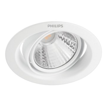 Philips - LED Stmievateľné podhľadové svietidlo SCENE SWITCH 1xLED/7W/230V 4000K