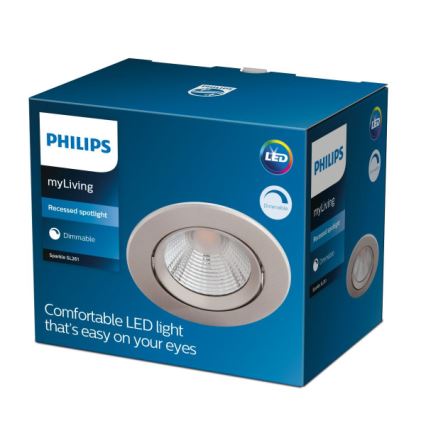 Philips - LED Stmievateľné podhľadové svietidlo SPARKLE LED/5,5W/230V