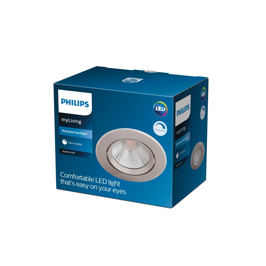 Philips - LED Stmievateľné podhľadové svietidlo SPARKLE LED/5,5W/230V