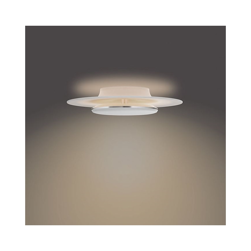 Philips- LED Stmievateľné stropné svietidlo SCENE SWITCH LED/30W/230V 2700K strieborná