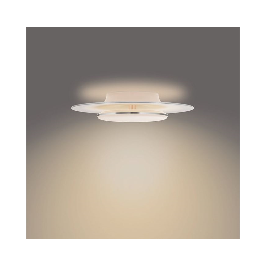 Philips- LED Stmievateľné stropné svietidlo SCENE SWITCH LED/30W/230V 2700K strieborná