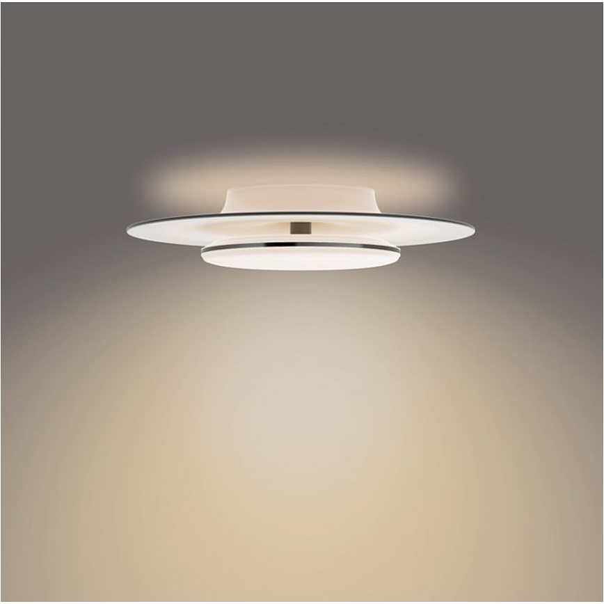 Philips- LED Stmievateľné stropné svietidlo SCENE SWITCH LED/30W/230V 2700K čierna