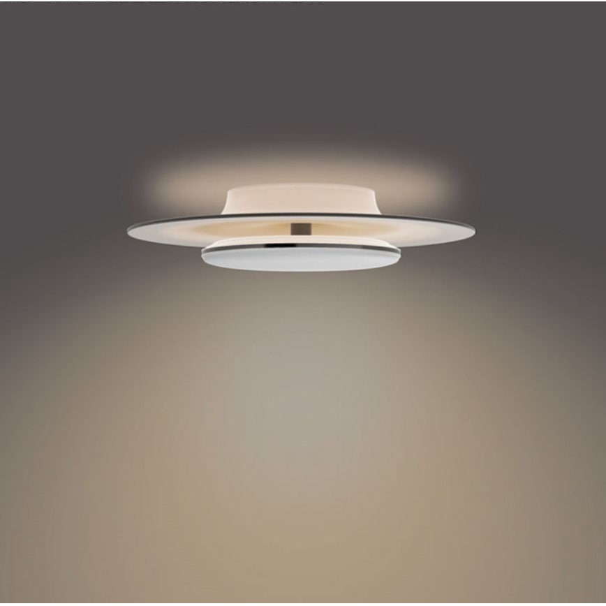 Philips- LED Stmievateľné stropné svietidlo SCENE SWITCH LED/30W/230V 2700K čierna