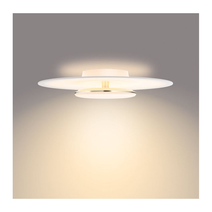 Philips- LED Stmievateľné stropné svietidlo SCENE SWITCH LED/40W/230V 2700K strieborná