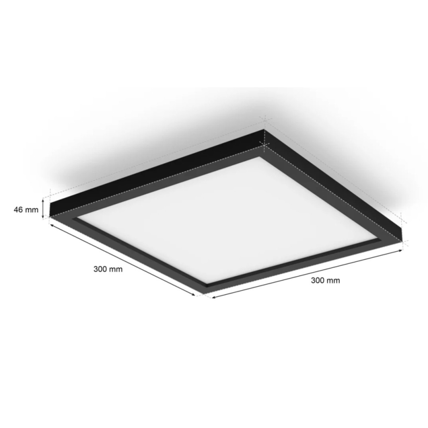 Philips - LED Stmievateľné stropné svietidlo Hue AURELLE LED/19W/230V + diaľkové ovládanie