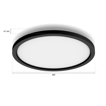 Philips - LED Stmievateľné stropné svietidlo Hue AURELLE LED/24,5W/230V + diaľkové ovládanie