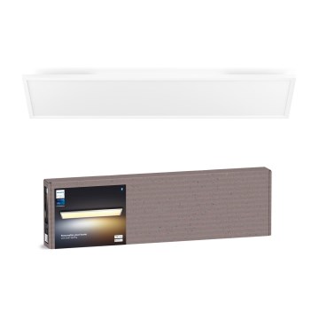 Philips - LED stmievateľné stropné svietidlo Hue AURELLE LED/39W/230V 2200-6500K 120x30 cm biela