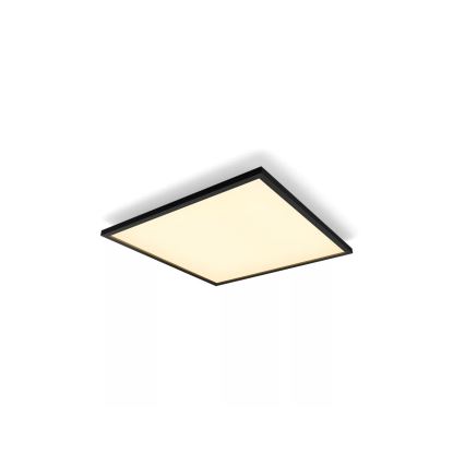 Philips - stmievateľné LED stropné svietidlo Hue AURELLE LED/39W/230V 2200-6500K 60x60 cm čierne