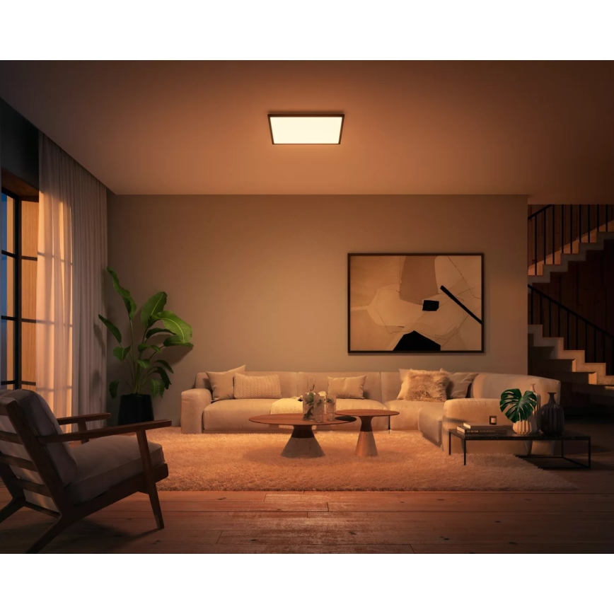 Philips - LED Stmievateľné stropné svietidlo Hue AURELLE LED/39W/230V + diaľkové ovládanie