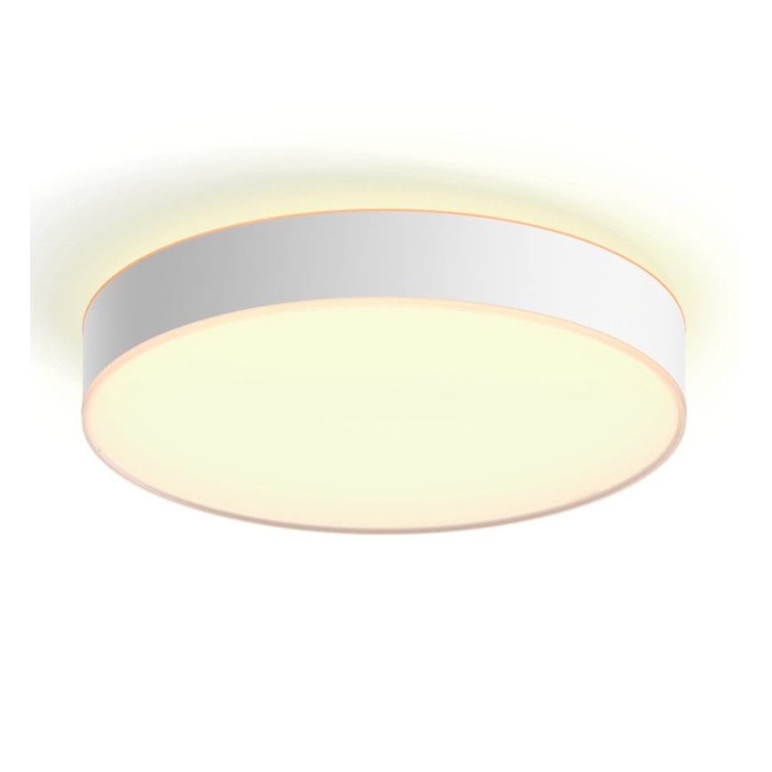 Philips - LED Stmievateľné stropné svietidlo Hue LED/33,5W/230V 2200-6500K pr. 425 mm biela + diaľkové ovládanie