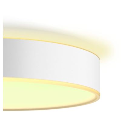 Philips - LED Stmievateľné stropné svietidlo Hue LED/19,2W/230V 2200-6500K pr. 381 mm biela + diaľkové ovládanie