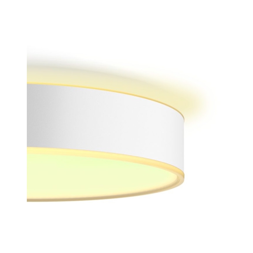 Philips - LED Stmievateľné stropné svietidlo Hue LED/19,2W/230V 2200-6500K pr. 381 mm biela + diaľkové ovládanie