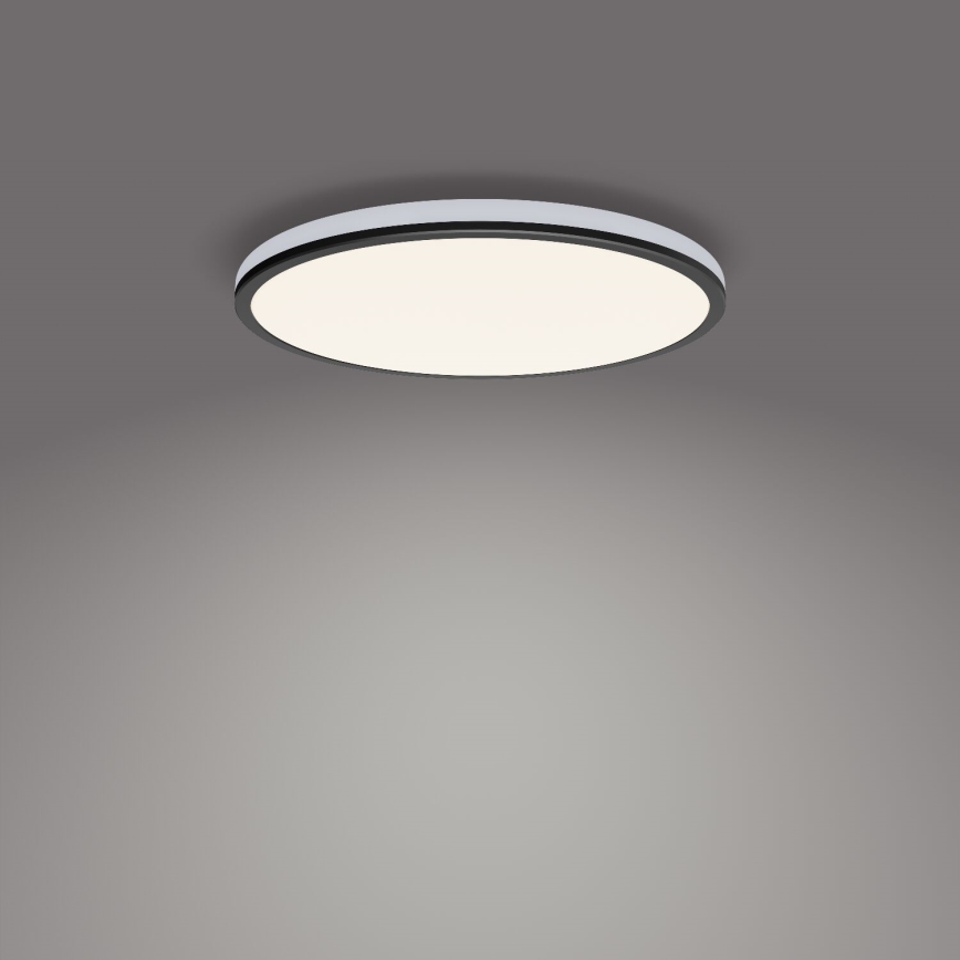 Philips - LED Stmievateľné stropné svietidlo SCENE SWITCH LED/18W/230V pr. 30 cm 4000K čierna