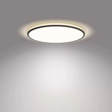 Philips - LED Stmievateľné stropné svietidlo SCENE SWITCH LED/18W/230V pr. 30 cm 4000K čierna