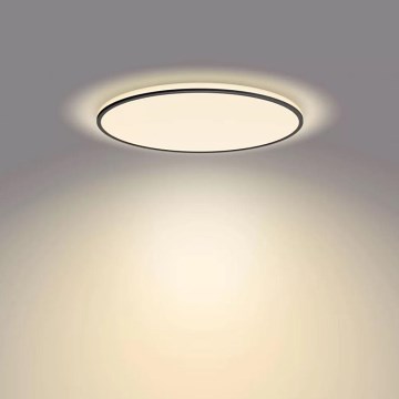 Philips - LED Stmievateľné stropné svietidlo SCENE SWITCH LED/36W/230V pr. 50 cm 2700K čierna