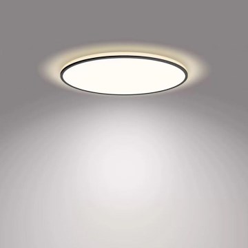 Philips - LED Stmievateľné stropné svietidlo SCENE SWITCH LED/36W/230V pr. 50 cm 4000K čierna