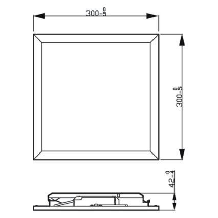 Philips - LED Stmievateľné stropné svietidlo SCENE SWITCH LED/12W/230V 4000K