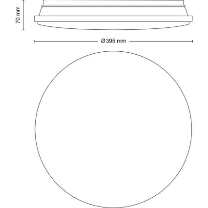 Philips - LED Stmievateľné stropné svietidlo LED/24W/230V 2700-6500K + diaľkové ovládanie