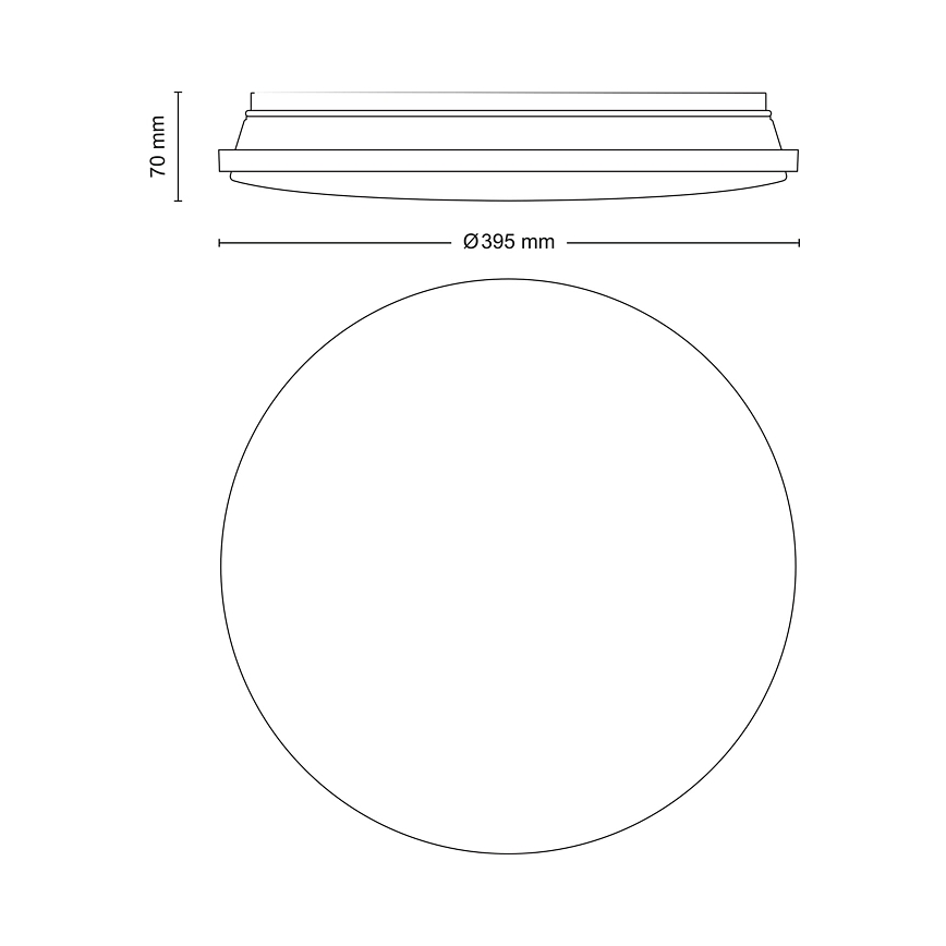 Philips - LED Stmievateľné stropné svietidlo LED/24W/230V 2700-6500K + diaľkové ovládanie