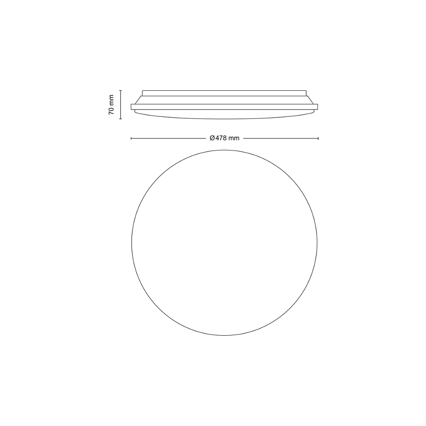 Philips - LED Stmievateľné stropné svietidlo LED/40W/230V 2700-6500K + diaľkové ovládanie