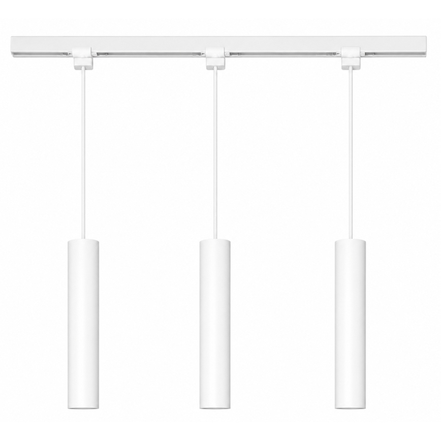 Philips - LED RGBW stmievateľný luster na lane pre lištový systém EASYLINK HUE 3xGU10/4,7W/230V 2200-6500K 1m biela