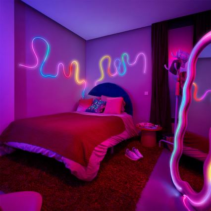 Philips - LED RGBIC Stmievateľný pás SMART NEON FLEX 10m LED/45W/230V 2700-6500K Wi-Fi