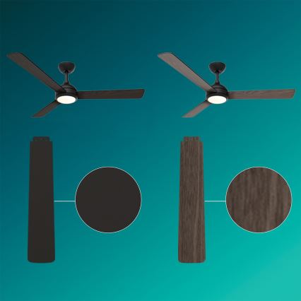 Philips - LED Stmievateľný stropný ventilátor CIVX LED/24W/230V + diaľkové ovládanie