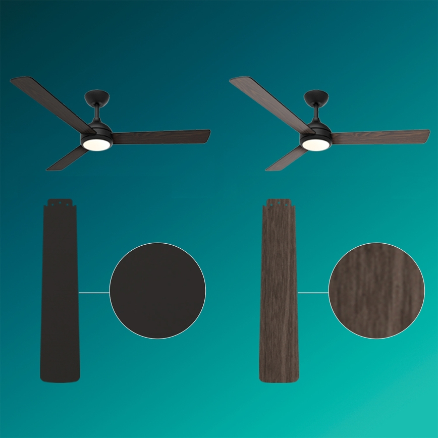 Philips - LED Stmievateľný stropný ventilátor CIVX LED/24W/230V + diaľkové ovládanie