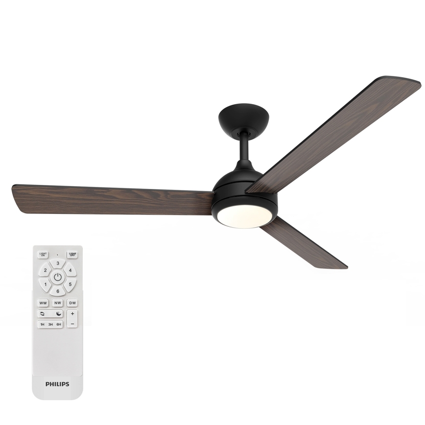 Philips - LED Stmievateľný stropný ventilátor CIVX LED/24W/230V + diaľkové ovládanie
