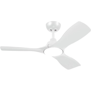 Philips - LED stmievateľný stropný ventilátor OLAS LED/24W/230V priemer 106 cm biela + diaľkové ovládanie