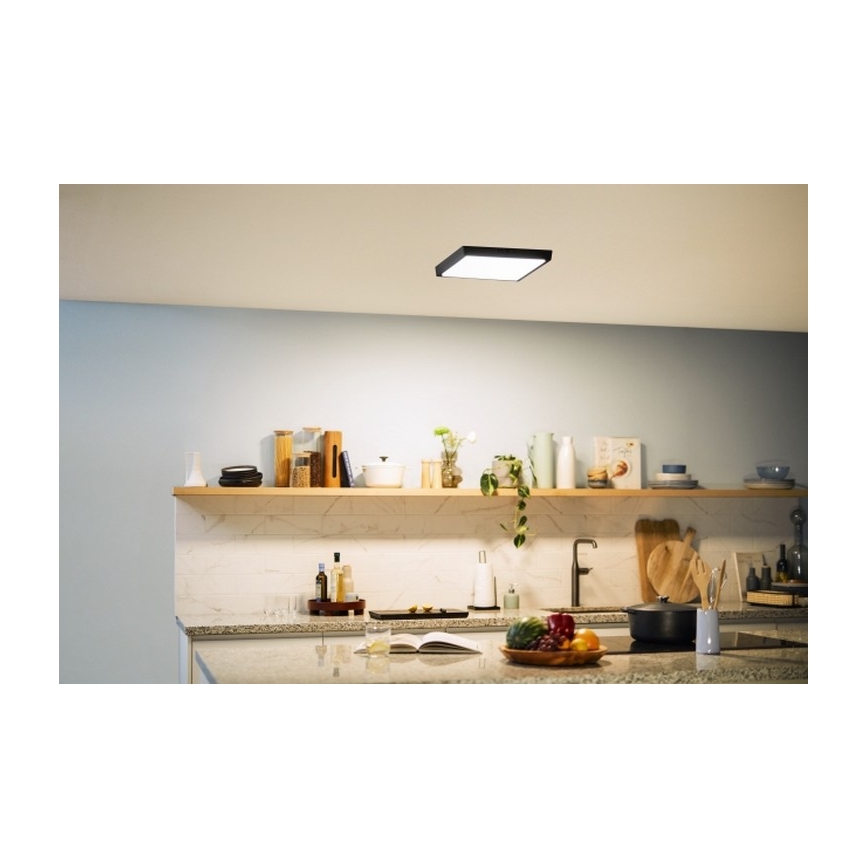 Philips - LED Stropné svietidlo LED/20W/230V 2700K čierna