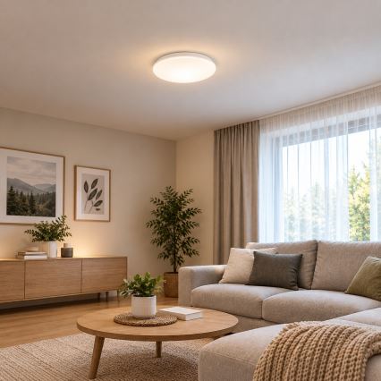 Philips - LED stropné svietidlo MOIRE LED/10W/230V 2700K pr. 24 cm