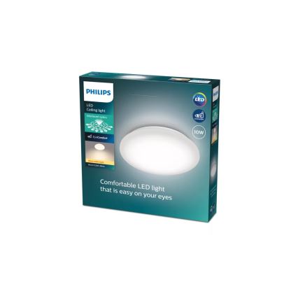 Philips - LED stropné svietidlo MOIRE LED/10W/230V 2700K pr. 24 cm