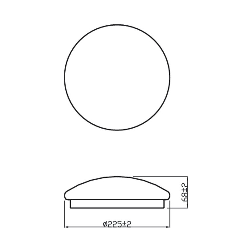 Philips - LED Stropné svietidlo MOIRE LED/6W/230V