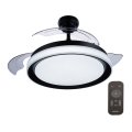 Philips - LED Stropný ventilátor LED/35W/230V 5500/4000/3000K čierna + diaľkové ovládanie