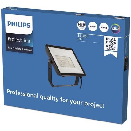 Philips - LED Vonkajší reflektor PROJECTLINE LED/150W/230V IP65 4000K