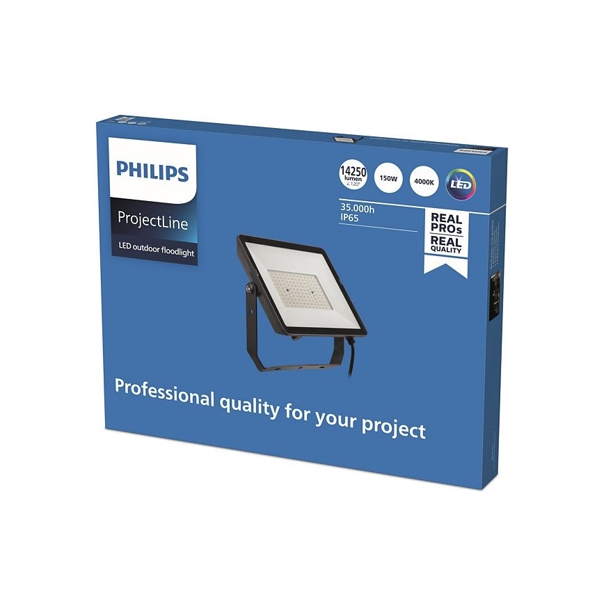 Philips - LED Vonkajší reflektor PROJECTLINE LED/150W/230V IP65 4000K
