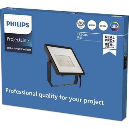 Philips - LED Vonkajší reflektor PROJECTLINE LED/200W/230V IP65 3000K